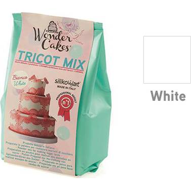 Směs na jedlou krajku TRICOT MIX – bílá 300g