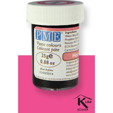 PME gelová barva - sytě růžová