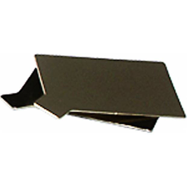 Podložka zlato černá obdelníková na minidezert 9x5,5cm 1ks