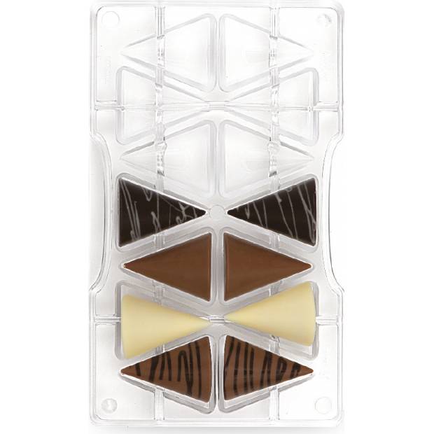 Polykarbonátová forma na čokoládu kužel střední