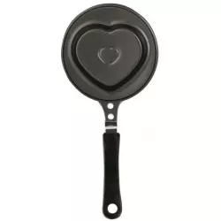Mini pánvička ve tvaru srdce na volské oko, lívance 12cm