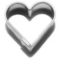 Vykrajovátko srdíčko 1,9cm