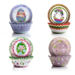 Papírové košíčky - Velikonoční 100 ks