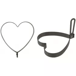 Forma na sázená vejce srdce 10cm