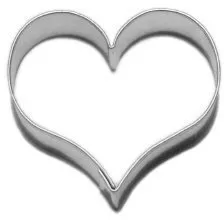 Vykrajovátko srdce 4,2cm