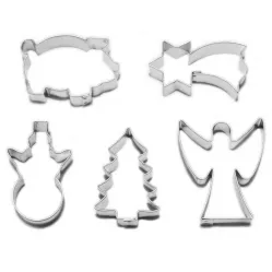 Vykrajovátka sada vánoční malá