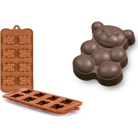 Forma na čokoládu mini Medvídek