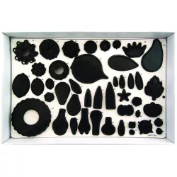 Sada na vykrajování a modelování květin – 75ks