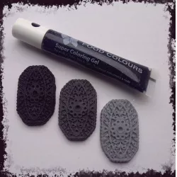 Gelová barva  tuba (Black) černá 20 g