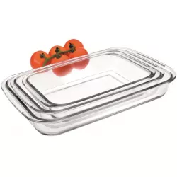 Skleněný pekáč set 3ks