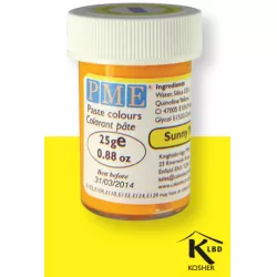 PME gelová barva - zářivě žlutá
