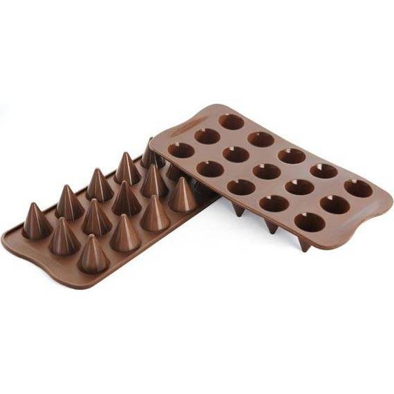 Silikonová forma na čokoládu – kornoutky