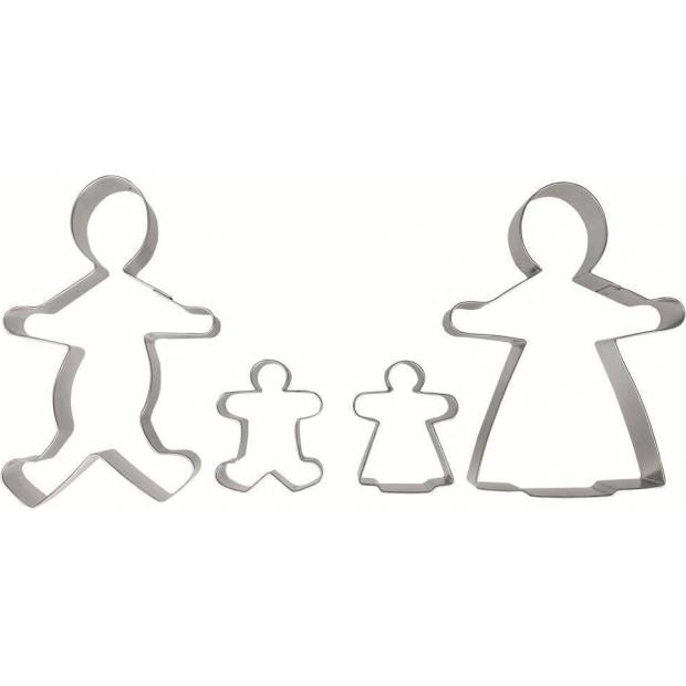Vykrajovátka „Rodina“ set – 4ks