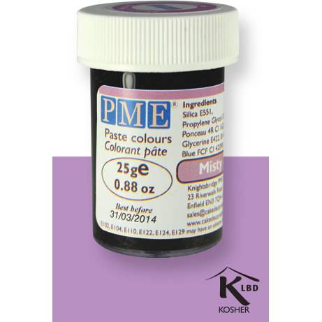 PME gelová barva - světle fialová