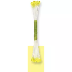 Pestíky citrónově žluté 50 ks