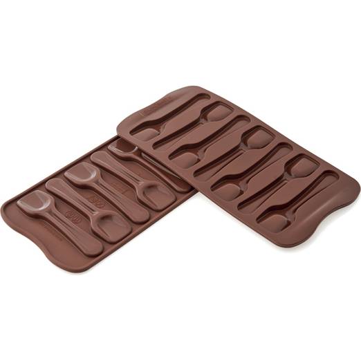 Silikonová forma na čokoládu – lžičky