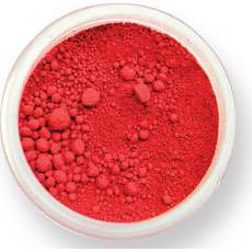 Prachová barva matná – sametově červená EKO balení 2g