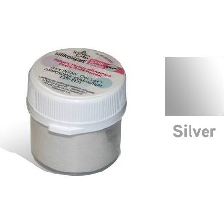 Prachová barva 5g - stříbrná
