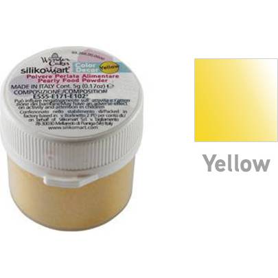 Prachová barva 5g - žlutá