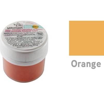 Prachová barva 5g - oranžová