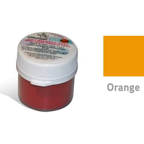 Prachová barva vodou rozpustná 5g - oranžová