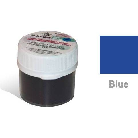 Prachová barva vodou rozpustná 5g - modrá