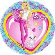 Jedlý papír panenka Barbie - 21cm