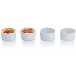 Porcelánová miska na creme brulee 1ks Mallen 9x5 cm KL-10759
