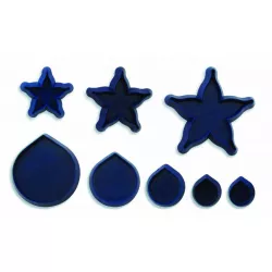 Vykrajovátka na jedlé květy RŮŽE - set 8 ks