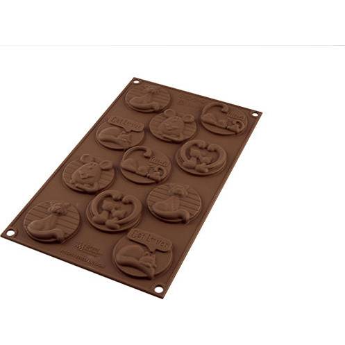 Silikonová forma na čokoládu – kočičí známky