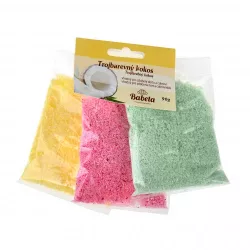Trojbarevný kokos 90g