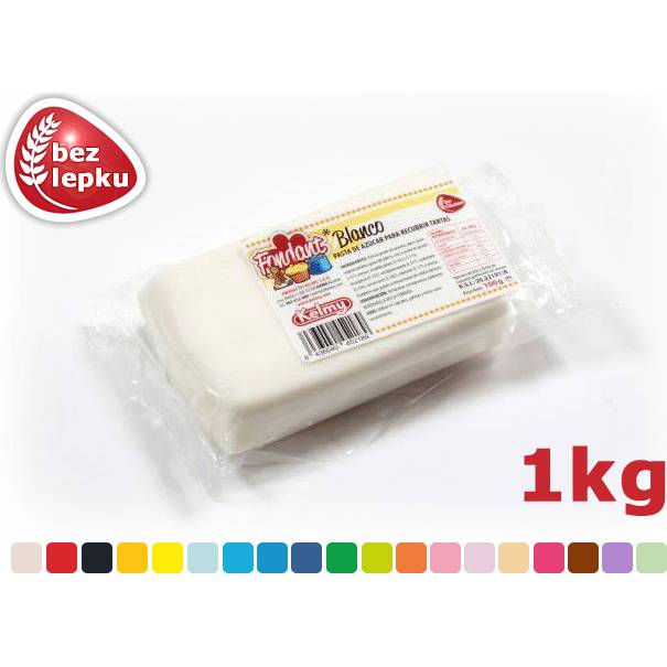 Potahovací hmota 1 Kg - různé barvy