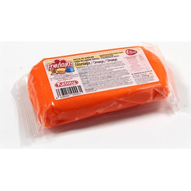 Potahovací hmota 1 Kg - oranžová