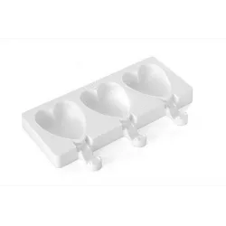 Silikonová forma na nanuky – srdce