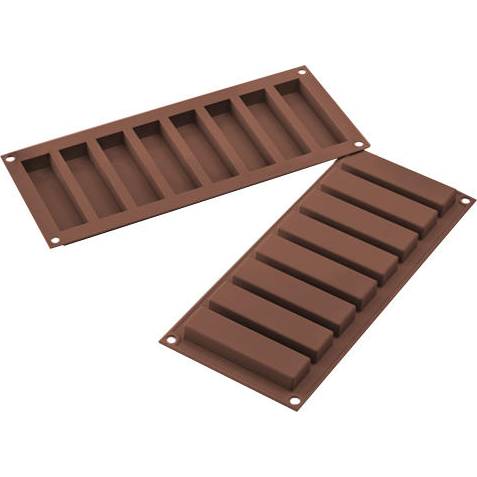 Silikonová forma na domácí čokoládové nebo Müsli tyčinky