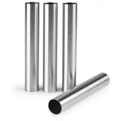 Nerezové trubičky na zákusky 4ks 14cm průměr 2cm