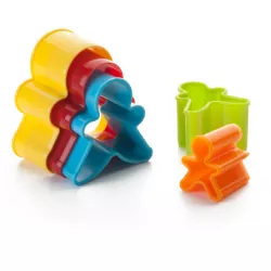 Sada vykrajovátek 5ks panáček barevná