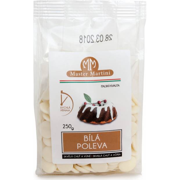 Bílá poleva 250g