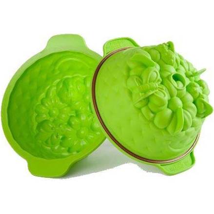 Silikonová forma na dort zelená průměr 20cm