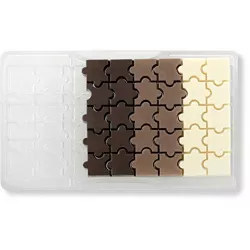 Forma na čokoládu puzzle