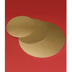 Dortová podložka 1050 Francie průměr 30cm zlatá