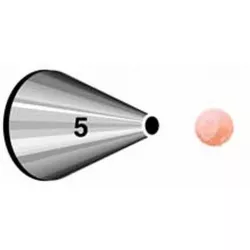 Kulatá dekorační špička #5