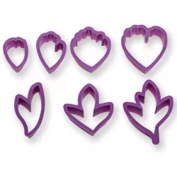 Plastová vykrajovátka Pivoňka - 7ks