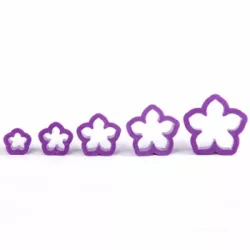 5- dílná sada vykrajovátek Petunia