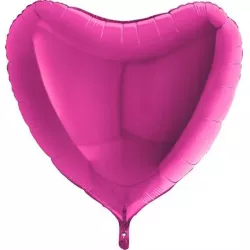 Nafukovací balónek růžové srdce 91 cm