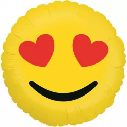 Nafukovací balónek emoji love 46cm