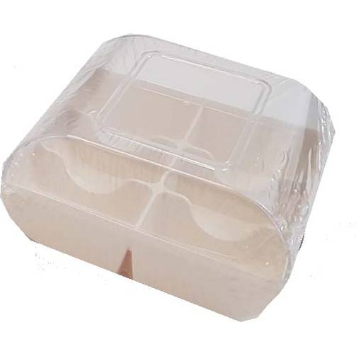 Plastová krabička na sušenky bílá