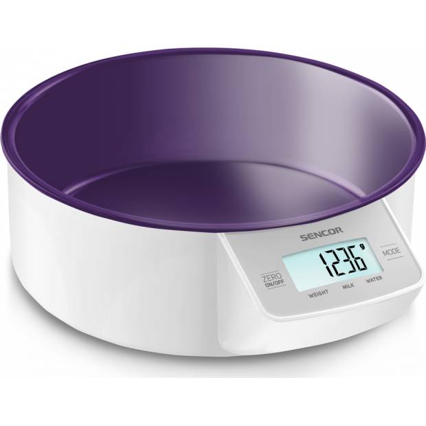 Kuchyňská váha digitální fialová SKS 4004VT