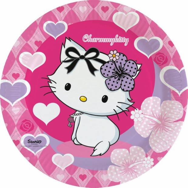 Charmmy KITTY- párty talíře 23cm (8ks)