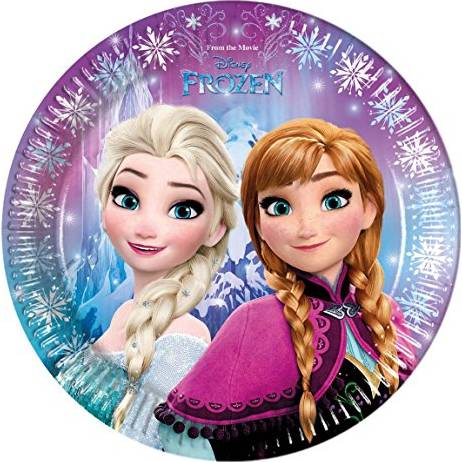 Disney Frozen - párty talíře 23cm (8ks)